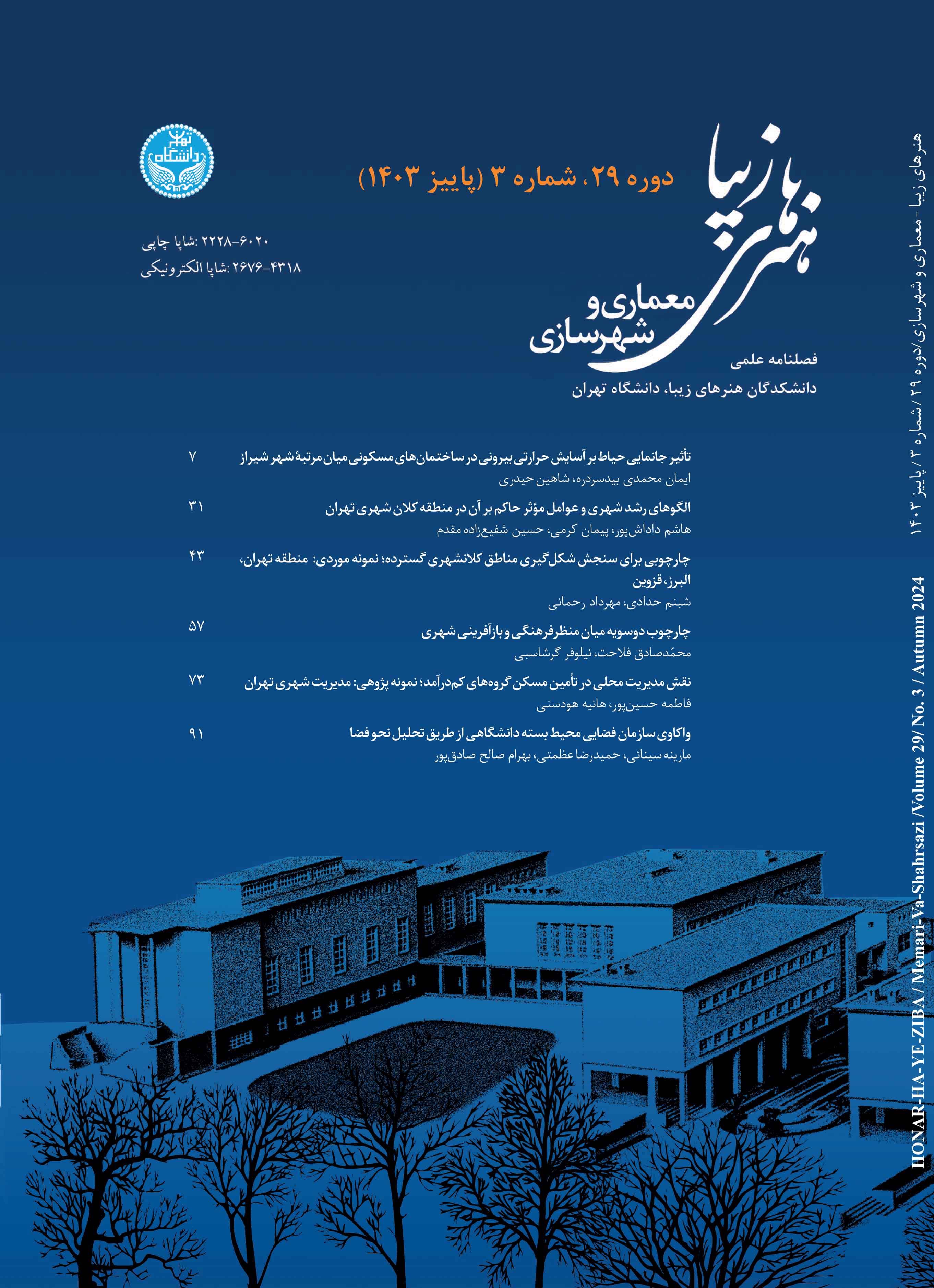 نشریه هنرهای زیبا: معماری و شهرسازی